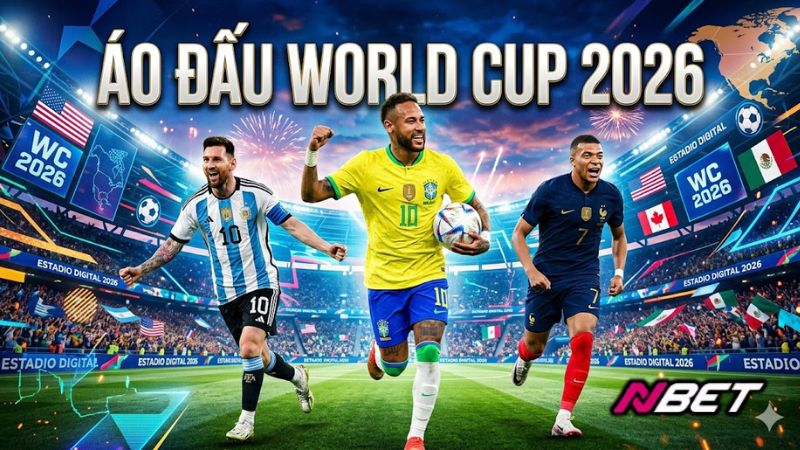 Áo đấu World Cup 2026 của các đội tuyển hàng đầu thế giới