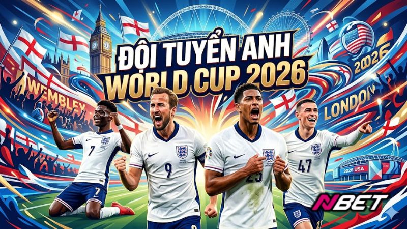 Đội tuyển Anh World Cup 2026 – Giấc mơ vô địch 60 năm chờ đợi