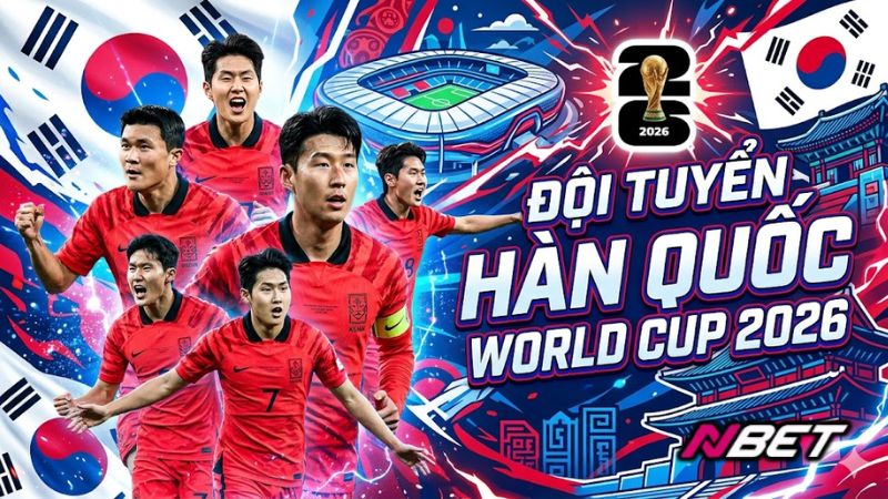 Đội tuyển Hàn Quốc World Cup 2026 – Hổ Taeguk chinh phục đấu trường thế giới