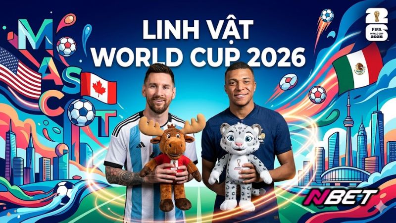 Linh vật World Cup 2026 – Armadillo biểu tượng của 3 quốc gia đăng cai