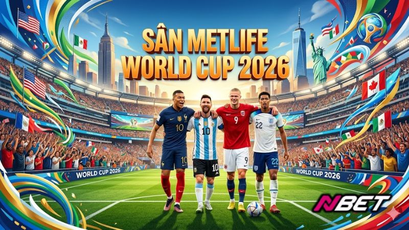 Sân MetLife World Cup 2026 – Đấu trường chung kết lịch sử tại New Jersey